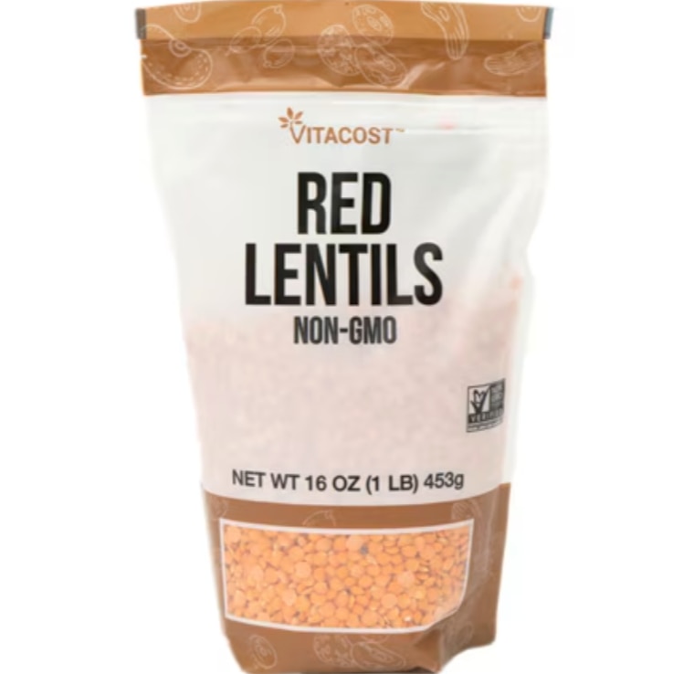 Vitacost Non-GMO Red Lentils