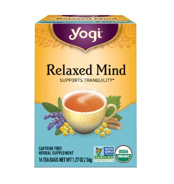 Yogi Tea Relaxed Mind Organic Caffeine Free