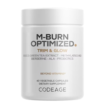 Codeage M-Burn Optimized Decaffeinated Green Tea Berberine ALA Vitamin B12 Probiotics Codeage M-Burn Optimized Decaffeinated Green Tea Berberine ALA Vitamin B12 Probiotics