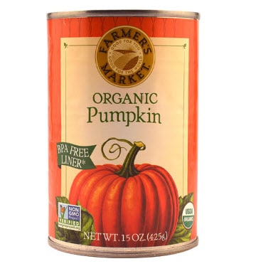 Farmer's Market Organic Pumpkin Puree