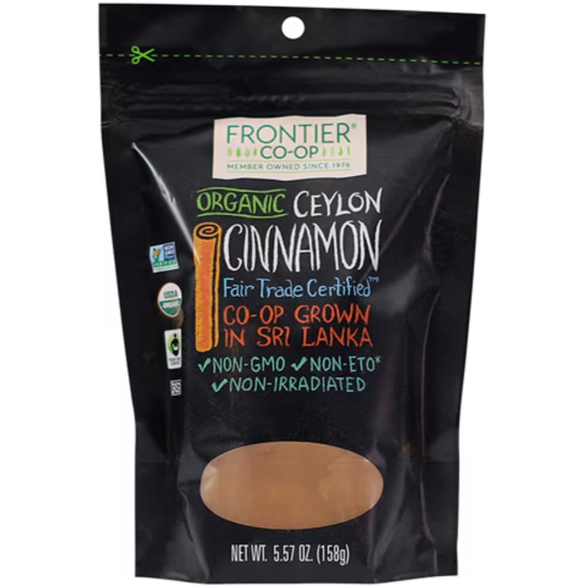 Frontier Co-Op Organic Fair Trade Certified Ceylon Cinnamon Powder