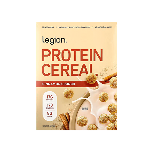 Legion Cinnamon Crunch Protein Cereal Legion Cinnamon Crunch Protein Cereal