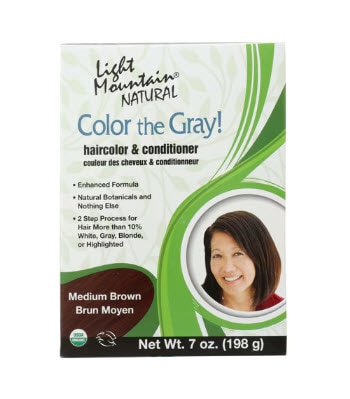 Light Mountain Color The Gray! Medium Brown -- 7 oz