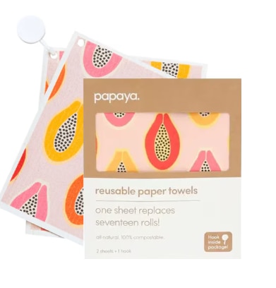 Papaya Reuseable Paper Towels