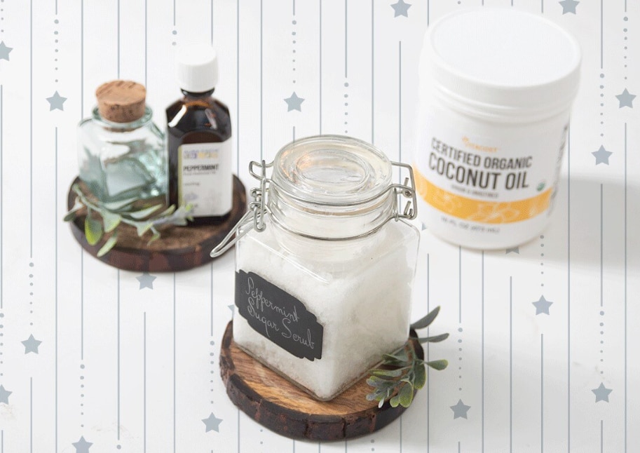 Peppermint Sugar Scrub