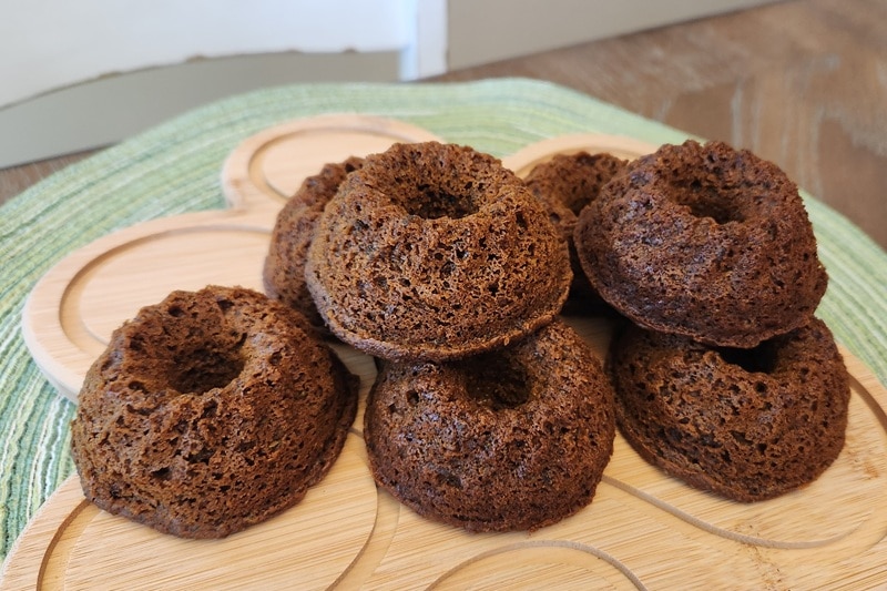 A Batch of Pumpkin Mini Bundt Cakes for Dogs Used a Pumpkin Cake Recipe for Dogs.