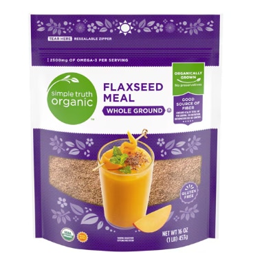 Simple Truth Organic Whole Ground Flaxseed Meal Simple Truth Organic Whole Ground Flaxseed Meal