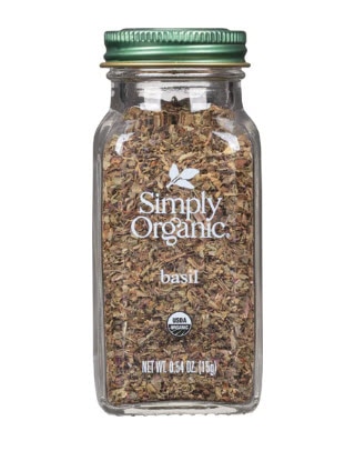 Simply Organic Basil -- 0.54 oz Simply Organic Basil -- 0.54 oz