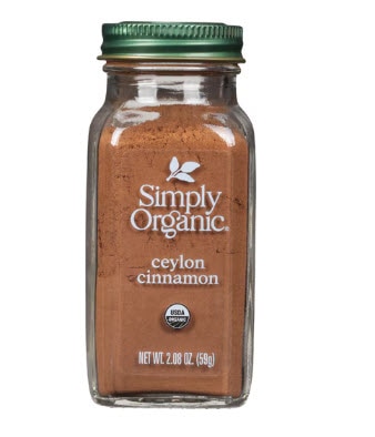Simply Organic Ceylon Cinnamon Ground -- 2.08 oz