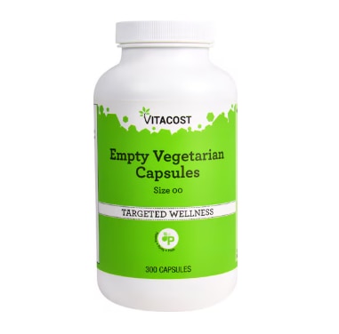 Vitacost Empty Vegetarian Capsules Size 00