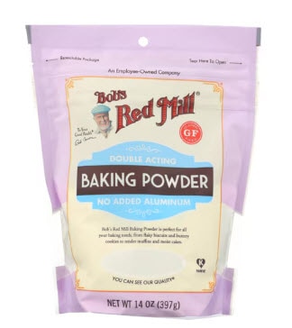 Bob's Red Mill Baking Powder No Added Aluminum -- 14 oz Bob's Red Mill Baking Powder No Added Aluminum -- 14 oz