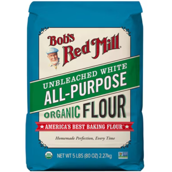 Bob's Red Mill Organic Unbleached White All-Purpose Flour