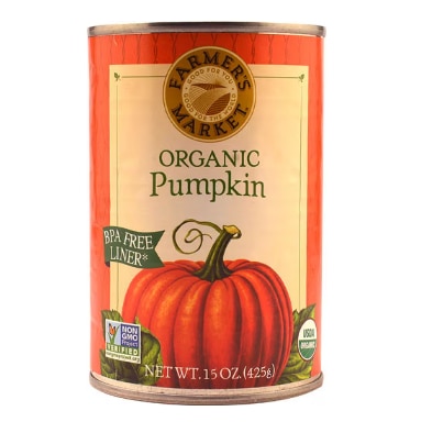 Farmer's Market Organic Pumpkin Puree
