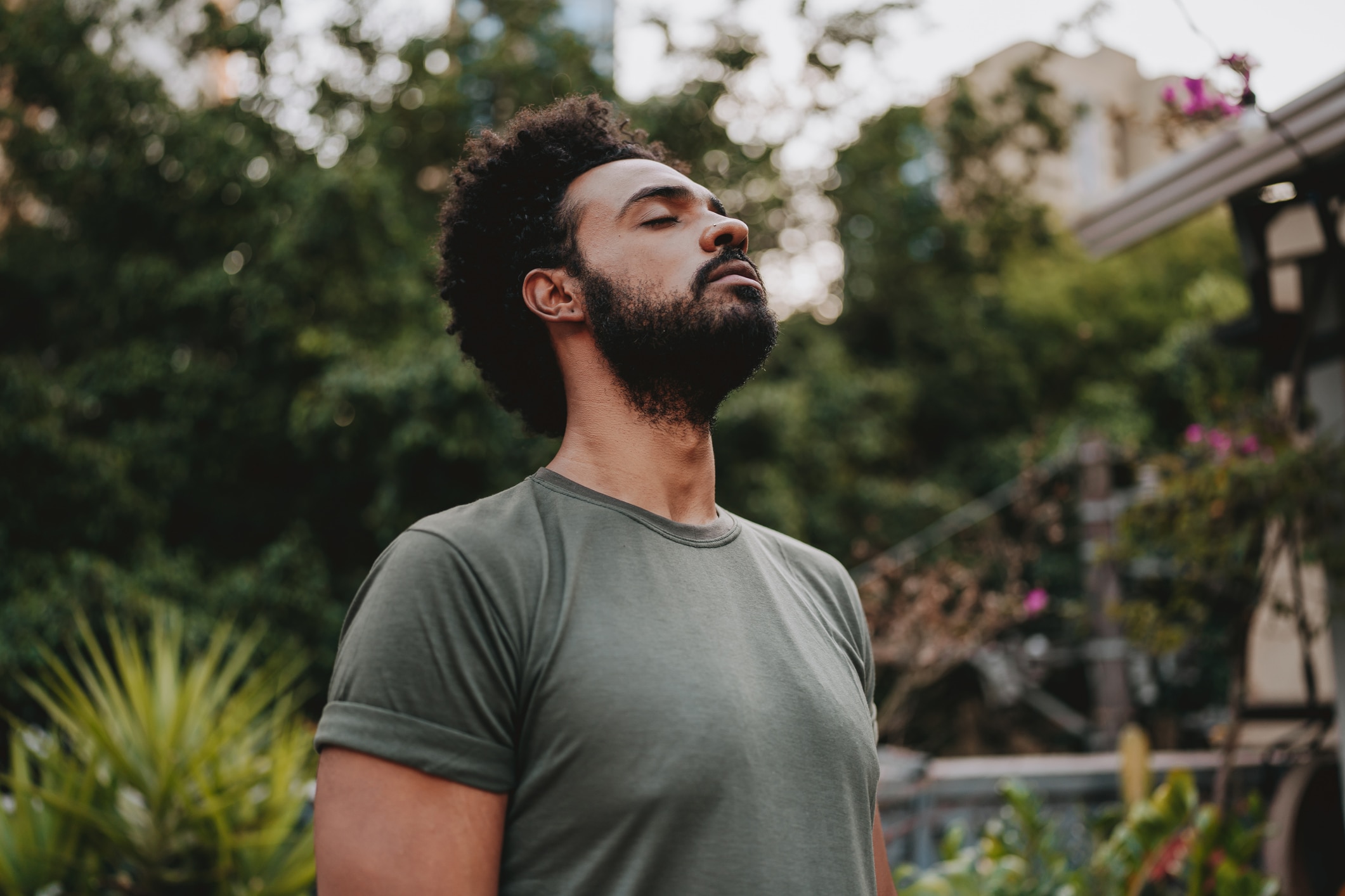 Mad Breathing Fresh Air in Monk Mode