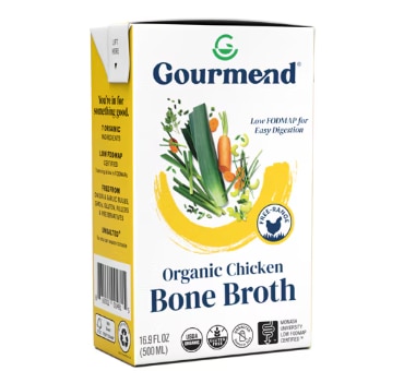 Gourmend Foods Organic Chicken Bone Broth Low FODMAP