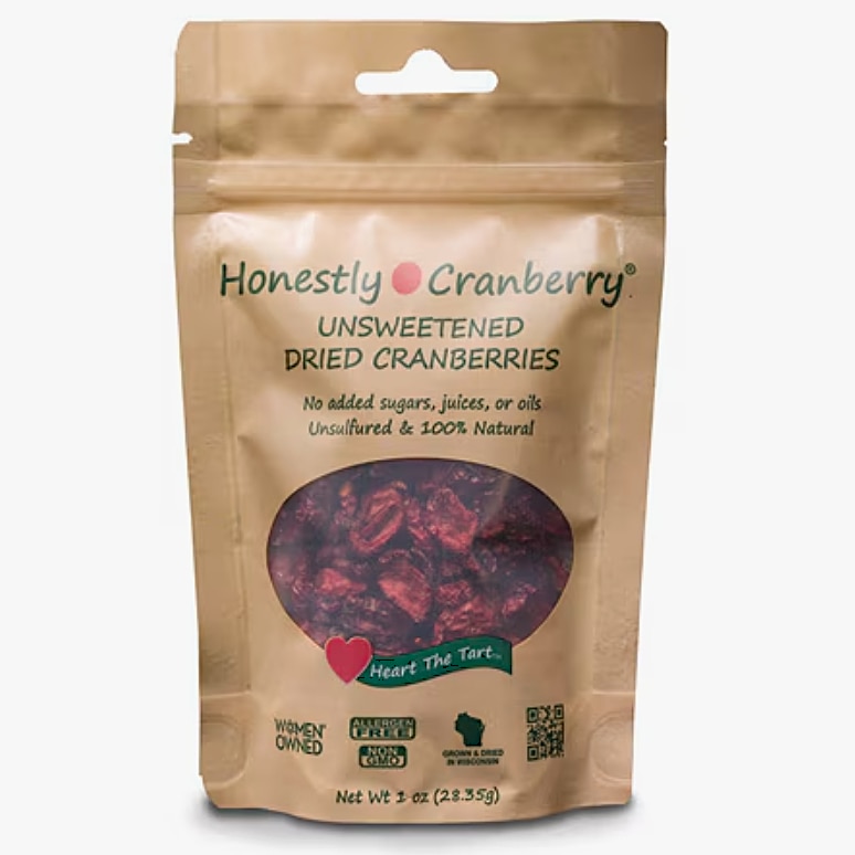 Honestly Cranberry Unsweetened Dried Cranberries
