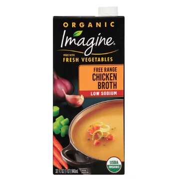 Imagine Foods Organic Low Sodium Free Range Chicken Broth