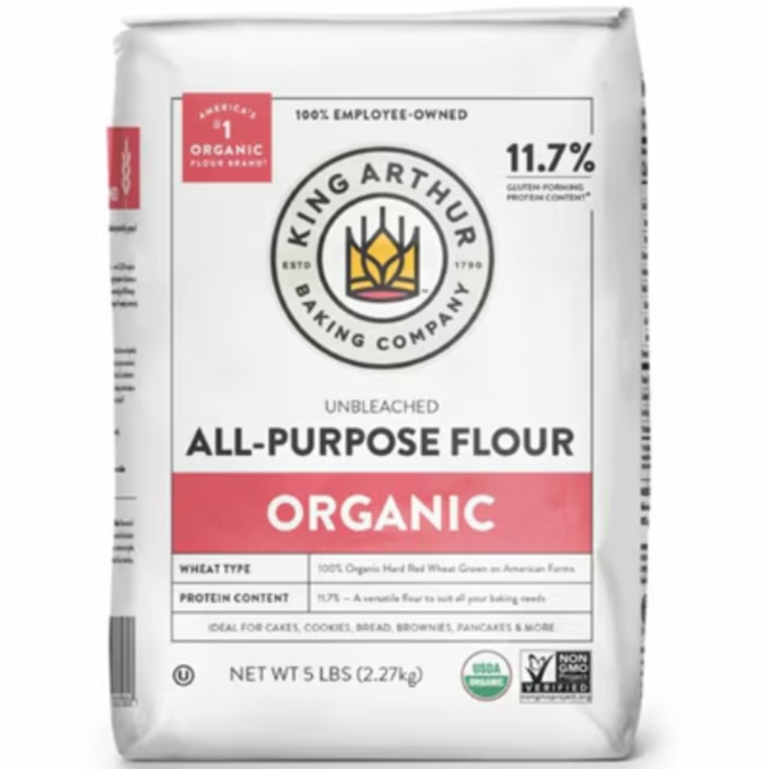 King Arthur Baking Company Organic Unbleached All-Purpose Flour King Arthur Baking Company Organic Unbleached All-Purpose Flour