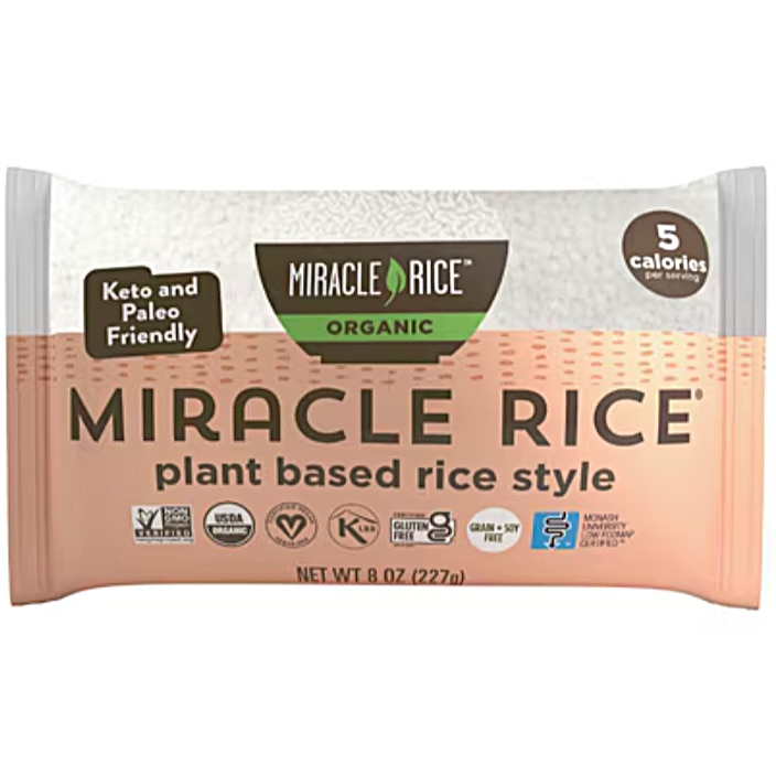 Miracle Noodle Organic Miracle Rice - Gluten-Free Konjac Rice Miracle Noodle Organic Miracle Rice - Gluten-Free Konjac Rice