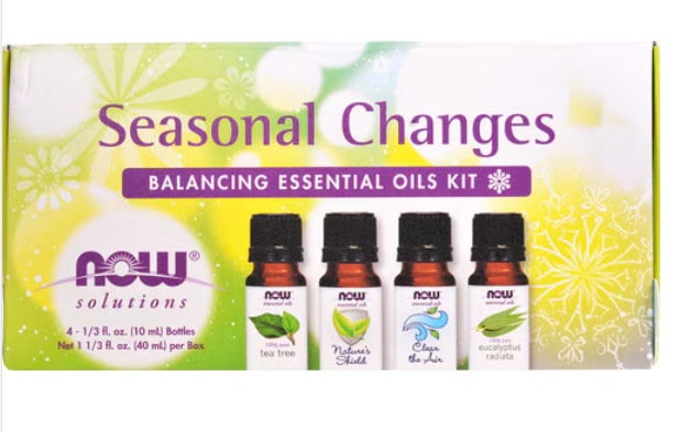 NOW Solutions Seasonal Changes Balancing Essential Oils Kit -- 1 Kit