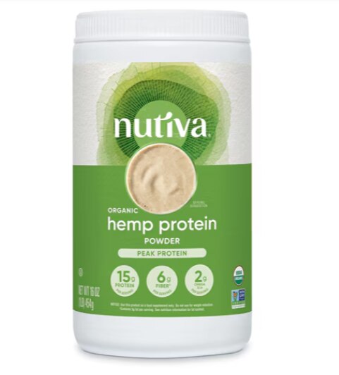 Nutiva Organic Hemp Protein Powder - Peak Protein -- 16 oz Nutiva Organic Hemp Protein Powder - Peak Protein -- 16 oz