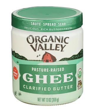 Organic Valley Pasture-Raised Ghee Clarified Butter Organic Valley Pasture-Raised Ghee Clarified Butter