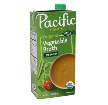 Pacific Foods Organic Vegetable Broth Low Sodium