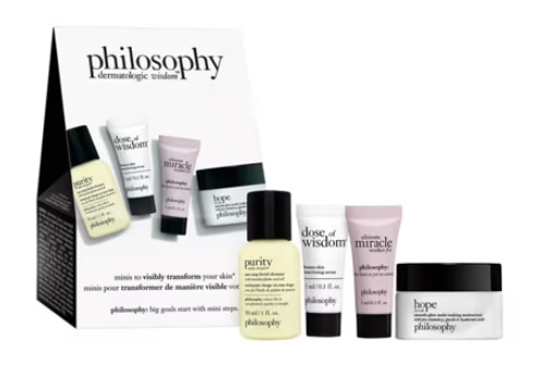 Philosophy Icon Facial Skincare Regimen Trial Gift Set