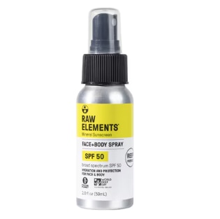 Raw Elements Mineral Sunscreen Face & Body Spray