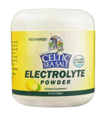 Selina Naturally Celtic Sea Salt Electrolyte Powder -- 4.2 oz