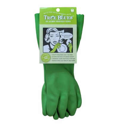 Star Kitchen & Home True Blues The Ultimate Household Gloves Green