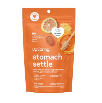 Upspring Stomach Settle Drops Lemon-Ginger Honey