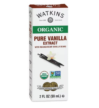Watkins Organic Extract Pure Vanilla -- 2 fl oz