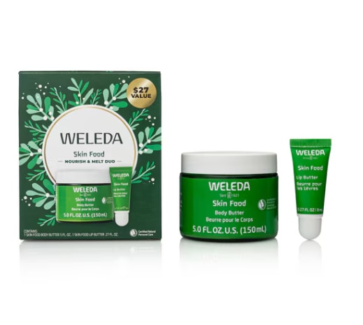Weleda Nourish & Melt Skin Food Duo Holiday Gift Set -- 1 Set