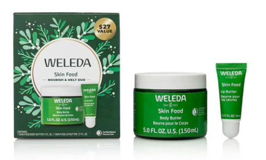 Weleda Nourish & Melt Skin Food Duo Holiday Gift Set