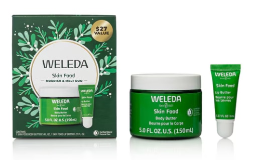 Weleda Nourish & Melt Skin Food Duo Holiday Gift Set
