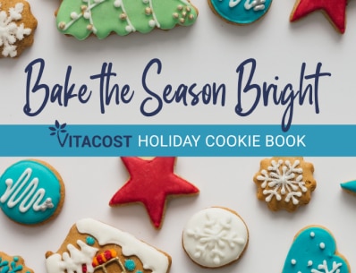 Bake the Season Bright - Vitacost Holiday Cookie Book