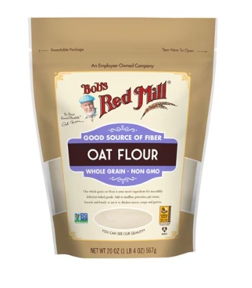 Bob's Red Mill Oat Flour -- 20 oz Resealable Pouch