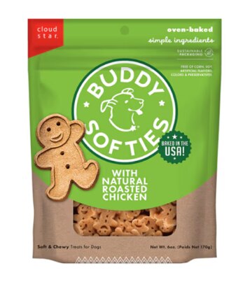 Buddy Softies Dog Treats Soft and Chewy Roasted Chicken Buddy Softies Dog Treats Soft and Chewy Roasted Chicken