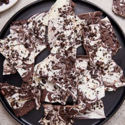 Coffee Bean Bark in Large Bowl