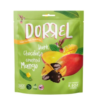 Dorrel Sweets Non-GMO Dark Chocolate Covered Dried Mango