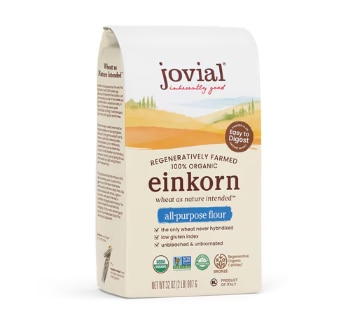 Jovial 100% Organic Regeneratively Farmed Einkorn All-Purpose Flour Jovial 100% Organic Regeneratively Farmed Einkorn All-Purpose Flour
