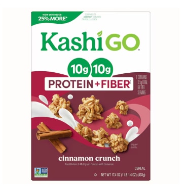 Kashi GO Protein & Fiber Cinnamon Crunch Cereal