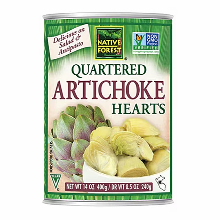Native Forest Quartered Artichoke Hearts