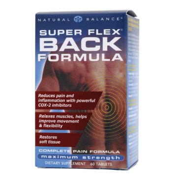 Natural Balance Super Flex Back Formula Maximum Strengt Natural Balance Super Flex Back Formula Maximum Strengt