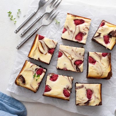 Raspberry Cheesecake Brownies
