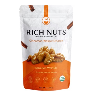 Rich Nuts Sprouted Cinnamon Crunch Walnuts