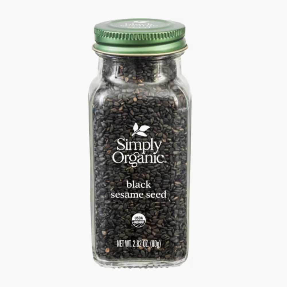Simply Organic Whole Black Sesame Seeds