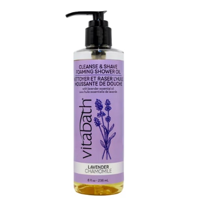Vitabath Cleanse & Shave Foaming Oil Lavender Chamomile
