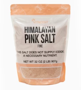 Vitacost Himalayan Pink Salt - Fine -- 32 oz Vitacost Himalayan Pink Salt - Fine -- 32 oz